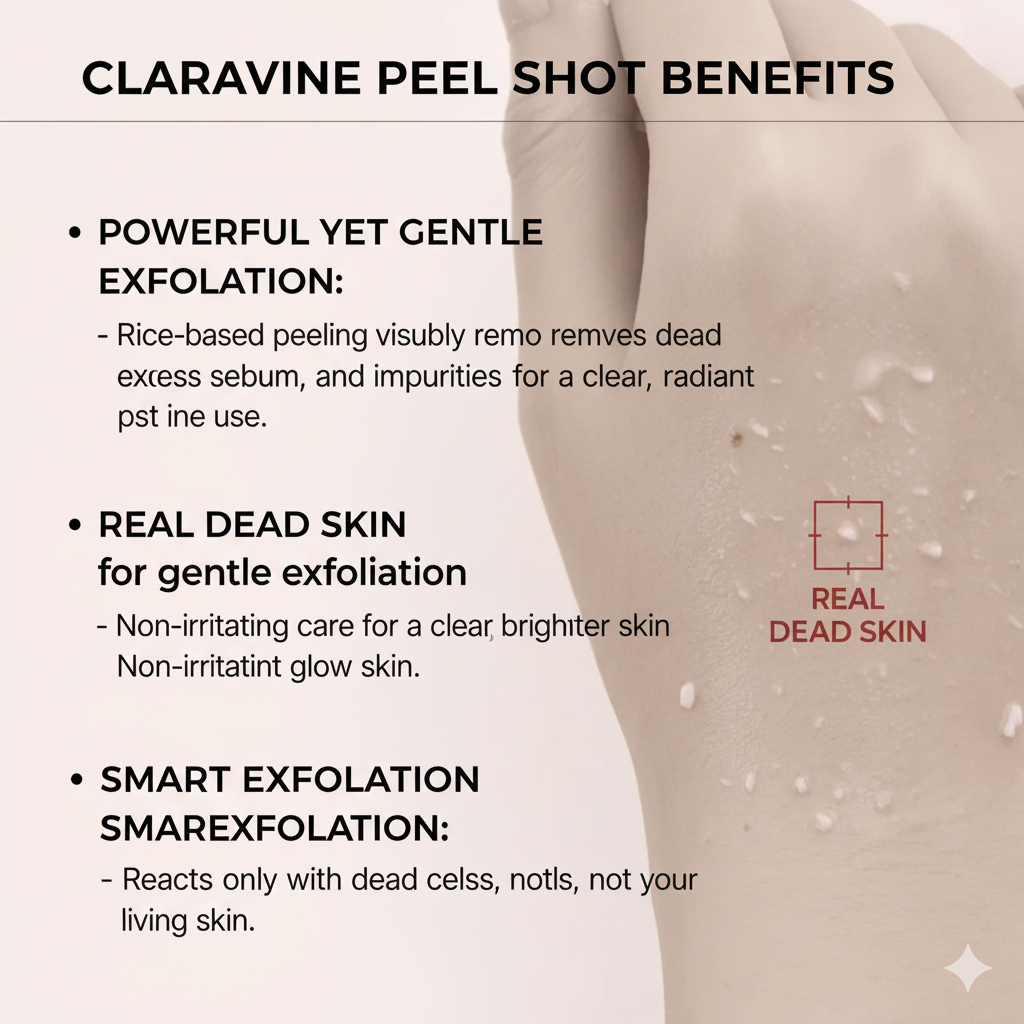 Peel Shot Glow Rice Ampoule Duo by Claravine
