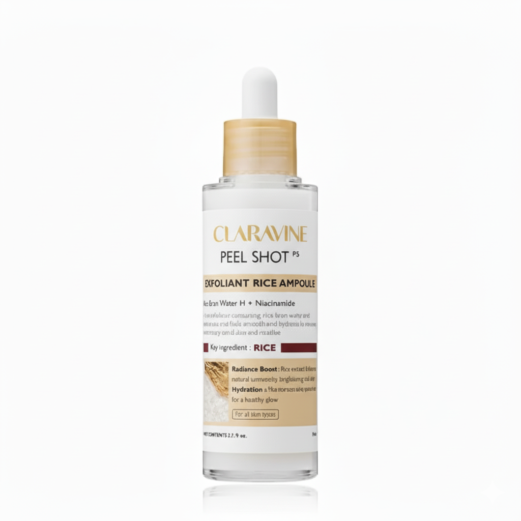 Peel Shot Glow Rice Ampoule Duo by Claravine